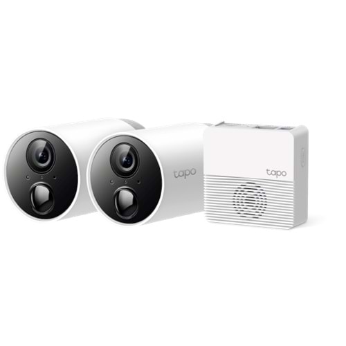 TP-Link Tapo C420S2 2K Akıllı Kablosuz Güvenlik Kamera Sistemi (Dış Ort.Batary.)