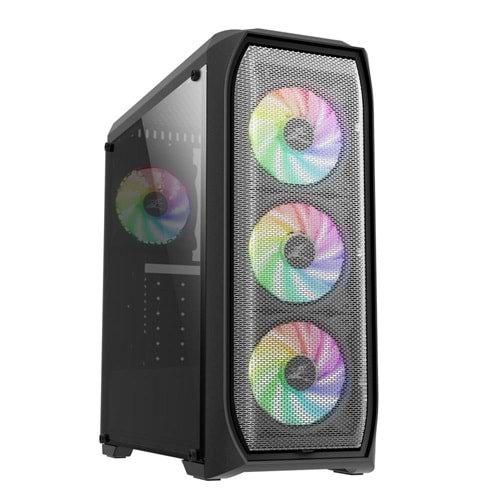 Zalman N5MF 4X120MM Rgb Fan Usb 3.0 Atx Psu Yok Siyah Kasa