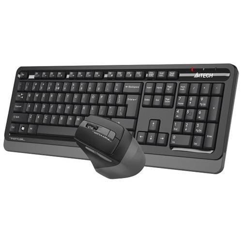 A4 Tech FG1035 Gri Q Multimedya 2.4G Kablosuz Klavye Mouse Set