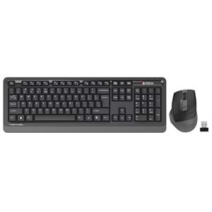 A4 Tech FG1035 Gri Q Multimedya 2.4G Kablosuz Klavye Mouse Set