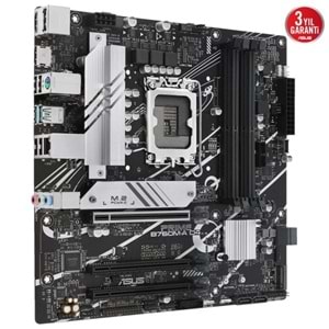 Asus Prime B760M-A Wifi DDR5 M.2 USB3.2 DP/HDMI PCI 4.0 1700p Anakart