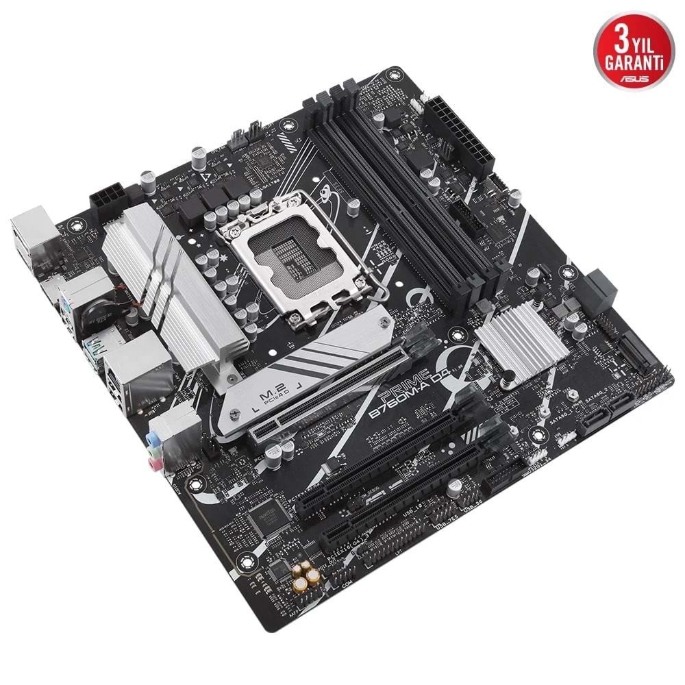 Asus Prime B760M-A Wifi DDR5 M.2 USB3.2 DP/HDMI PCI 4.0 1700p Anakart