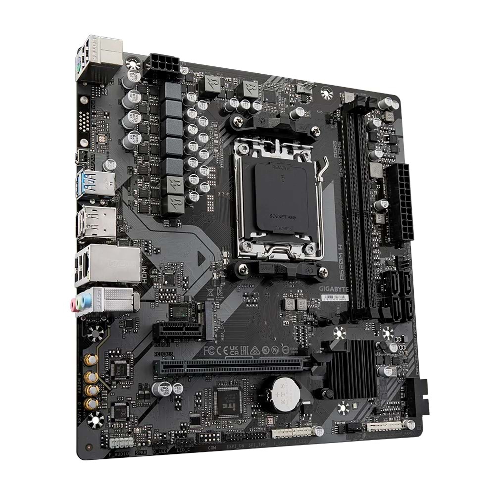 Gigabyte A620M-H Am5 DDR5 HDMI Anakart