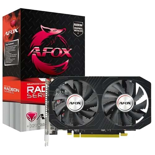 Afox AFRX550-4096D5H4V6 Radeon RX550 V6 4GB GDDR5 128b Dvi/Hdmi/Dp Atx Ekran Kartı