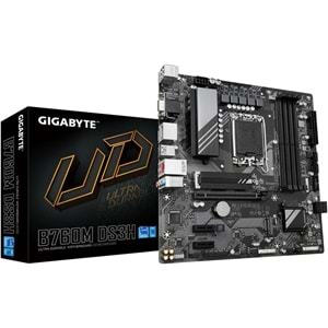 Gigabyte B760-DS3H-DDR5 Gaming AX1700 DDR4 Anakart