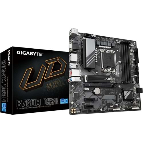 Gigabyte B760-DS3H-DDR5 Gaming AX1700 DDR4 Anakart