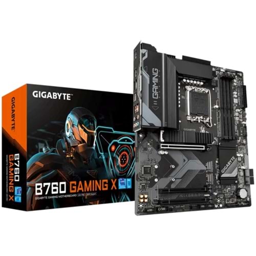 Gigabyte B760-GAM-X-DDR5 Lga1700 DDR5 7600Mhz Anakart