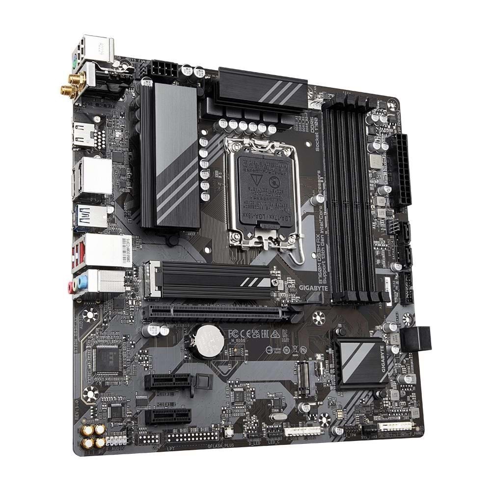 Gigabyte B760M-DS3H-AX-DDR4 Lga1700 DDR4 5333Mhz Anakart