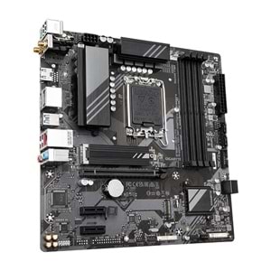 Gigabyte B760M-DS3H-AX-DDR4 Lga1700 DDR4 5333Mhz Anakart