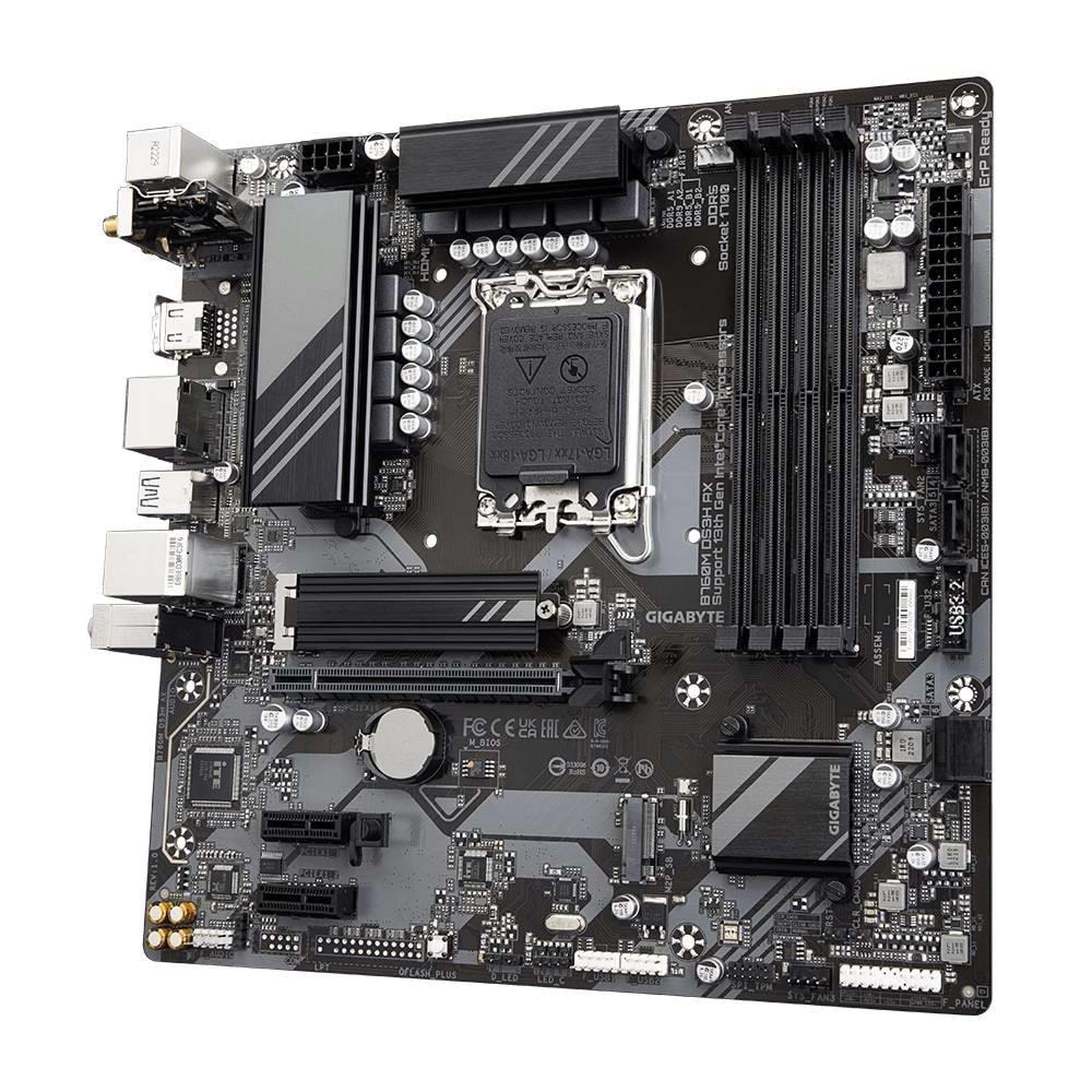 Gigabyte B760M-DS3H-AX-DDR4 Lga1700 DDR4 5333Mhz Anakart