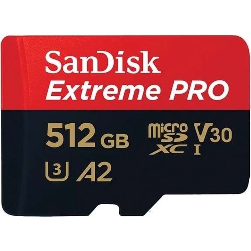 Sandisk Extreme Pro SDSQXCD-512G-GN6MA 512GB Micro Sd Kart
