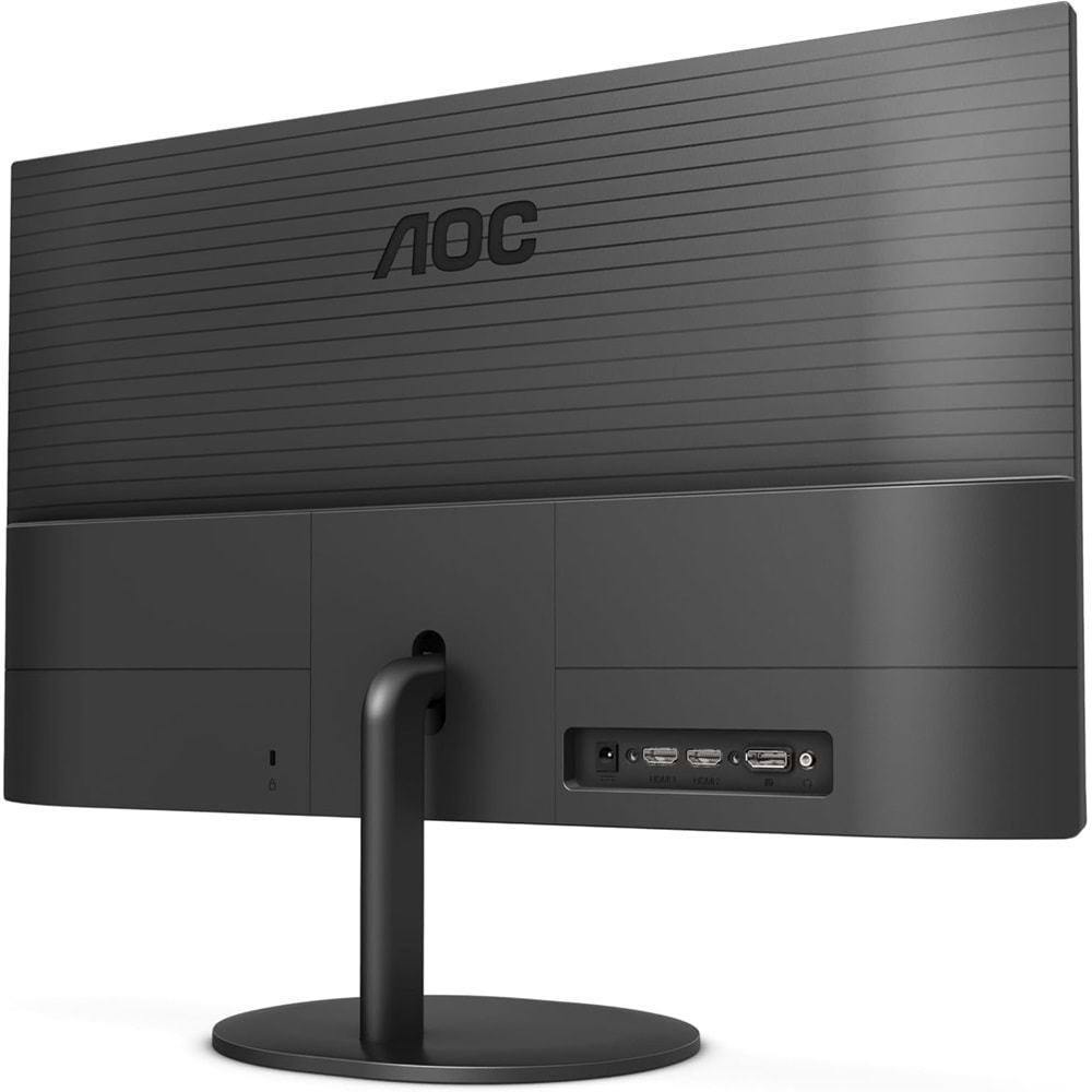 Aoc Q27V4EA 1Ms 100Hz 1XHDMI 1XDP USB 3.2 2560C1440 Hoparlör Çerçevesiz Flicker-Free Vesa Siyah 27