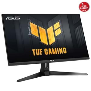 Asus Tuf Gaming VG27AQ3A Ips 1Ms 180Hz 2XHDMI 1XDP Qhd 2560X1440 Hoparlör Freesync Flicker-Free Pivot Vesa Siyah 27