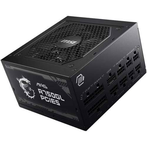 Msi Mag A750GL PCIE5 750W 80+ Gold Power Supply