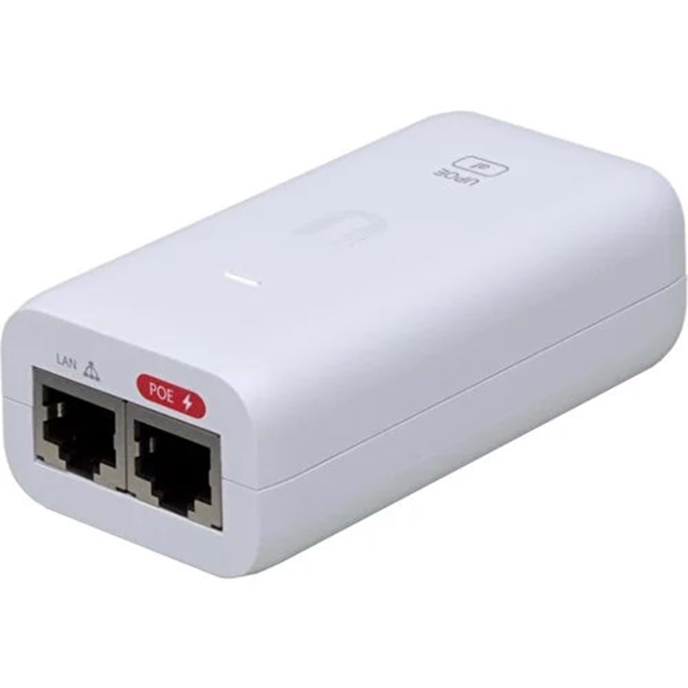 UBNT U-POE-AT 48VDC 0.65A 30W PoE+ Poe Enjektör