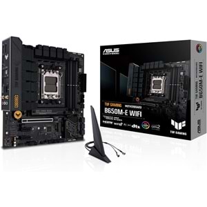 Asus Tuf Gaming B650M-E Wifi AMD B650 DDR5 USB3.2 M.2 DP/HDMI PCI 4.0 AM5 Anakart