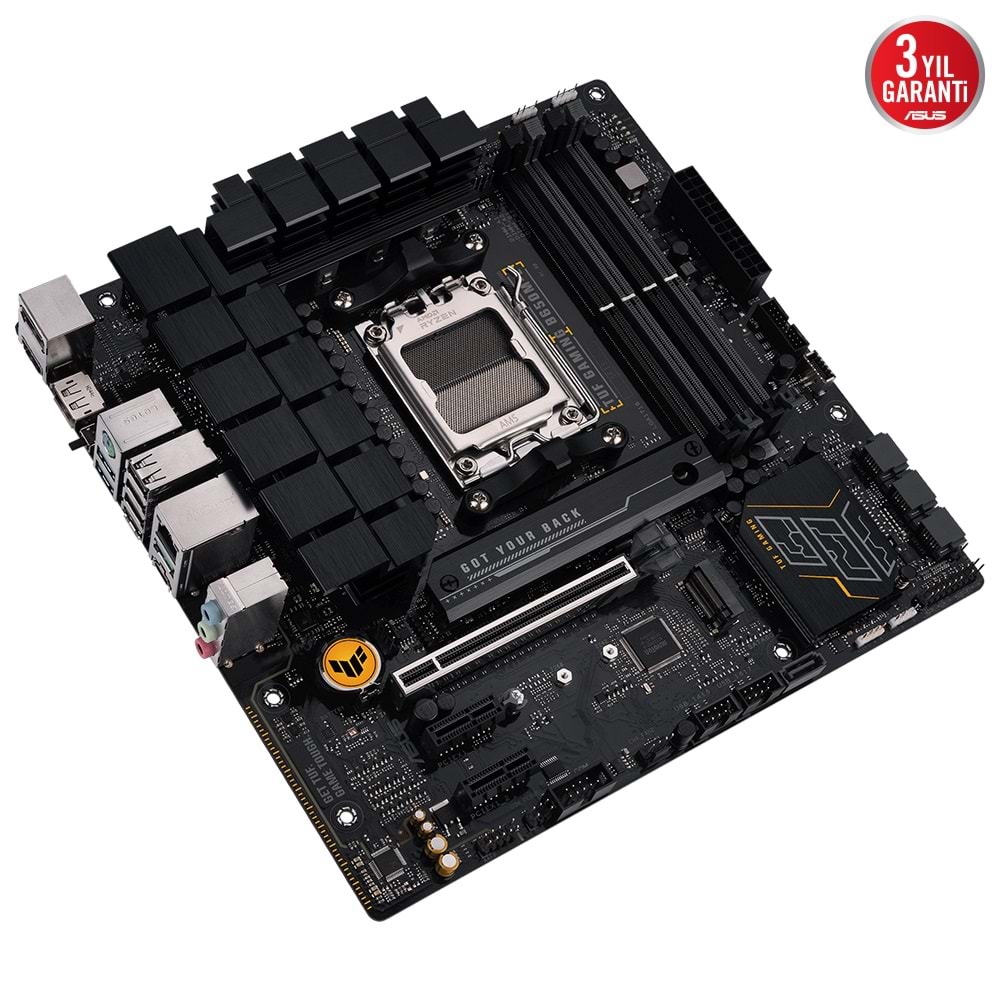 Asus Tuf Gaming B650M-E Wifi AMD B650 DDR5 USB3.2 M.2 DP/HDMI PCI 4.0 AM5 Anakart