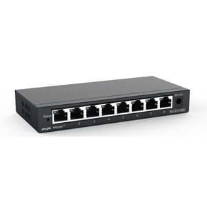 Ruijie RG-ES108D 8 Port 10/100 Tak Çalıştır Metal Kasa Switch