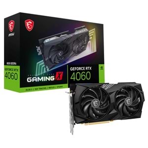 Msi Geforce RTX4060 Gaming X 8G 8GB GDDR6 128Bit 1XHDMI 3XDP Ekran Kartı