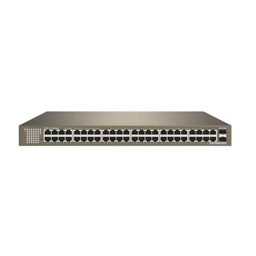 Ip-Com G3350F 48 Port Gigabit + 2X10GB SFP Uplink L2 Cloud Yönetilebilir Rackmount Switch