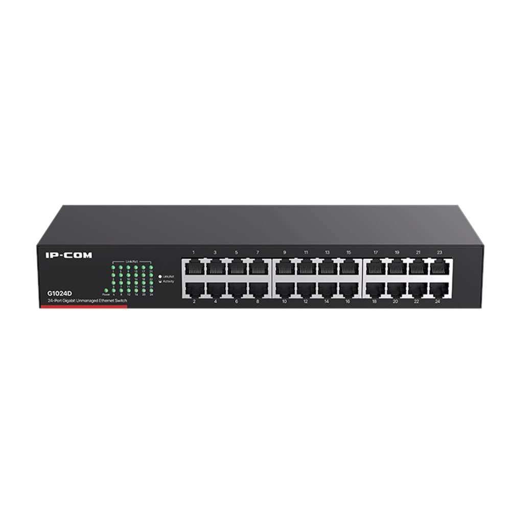 Ip-Com G1024D 24 Port Gigabit Rackmount Switch