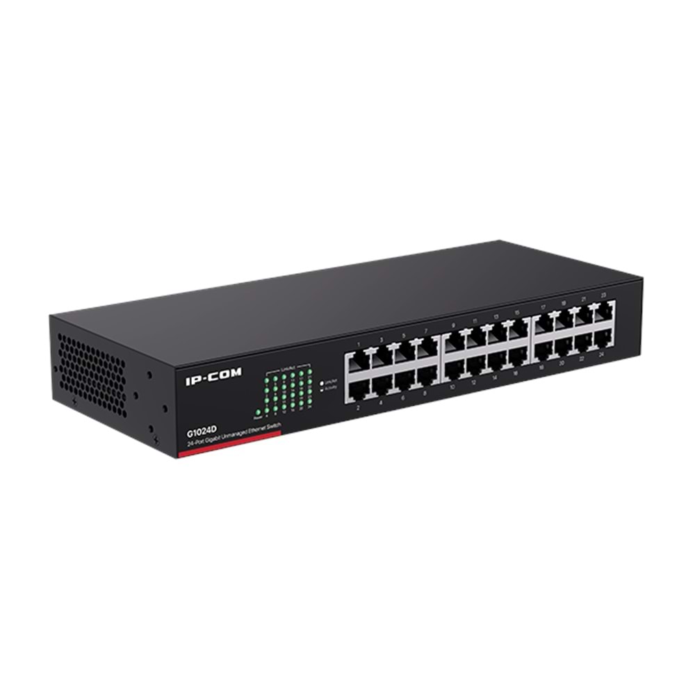 Ip-Com G1024D 24 Port Gigabit Rackmount Switch