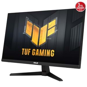 Asus Tuf Gaming VG249Q3A Ips 1Ms 165Hz 2XHDMI 1XDP Fhd 1920X1080 Hoparlör Düşük Mavi Işık Vesa Siyah 23.8