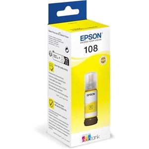 Epson 108 ECOTANK Sarı Mürekkep Kartuş