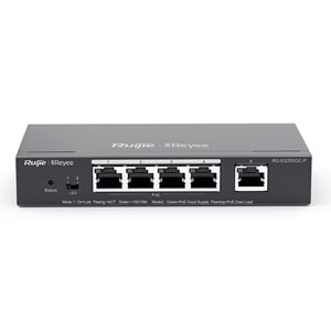 Ruijie Reyee RG-ES205GC 5-Port 10/100/1000 Yönetilebilir Desktop Switch