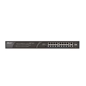 Ruijie Reyee RG-ES118S-LP 16 Port 10/100 PoE 2XCombo Uplink (120W) Rack Mount Switch