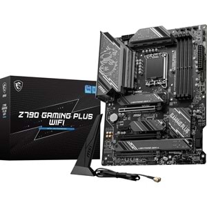 Msi Z790 GAMING PLUS WIFI 7200Mhz(OC) DDR5 M.2 DP HDMI 1700P