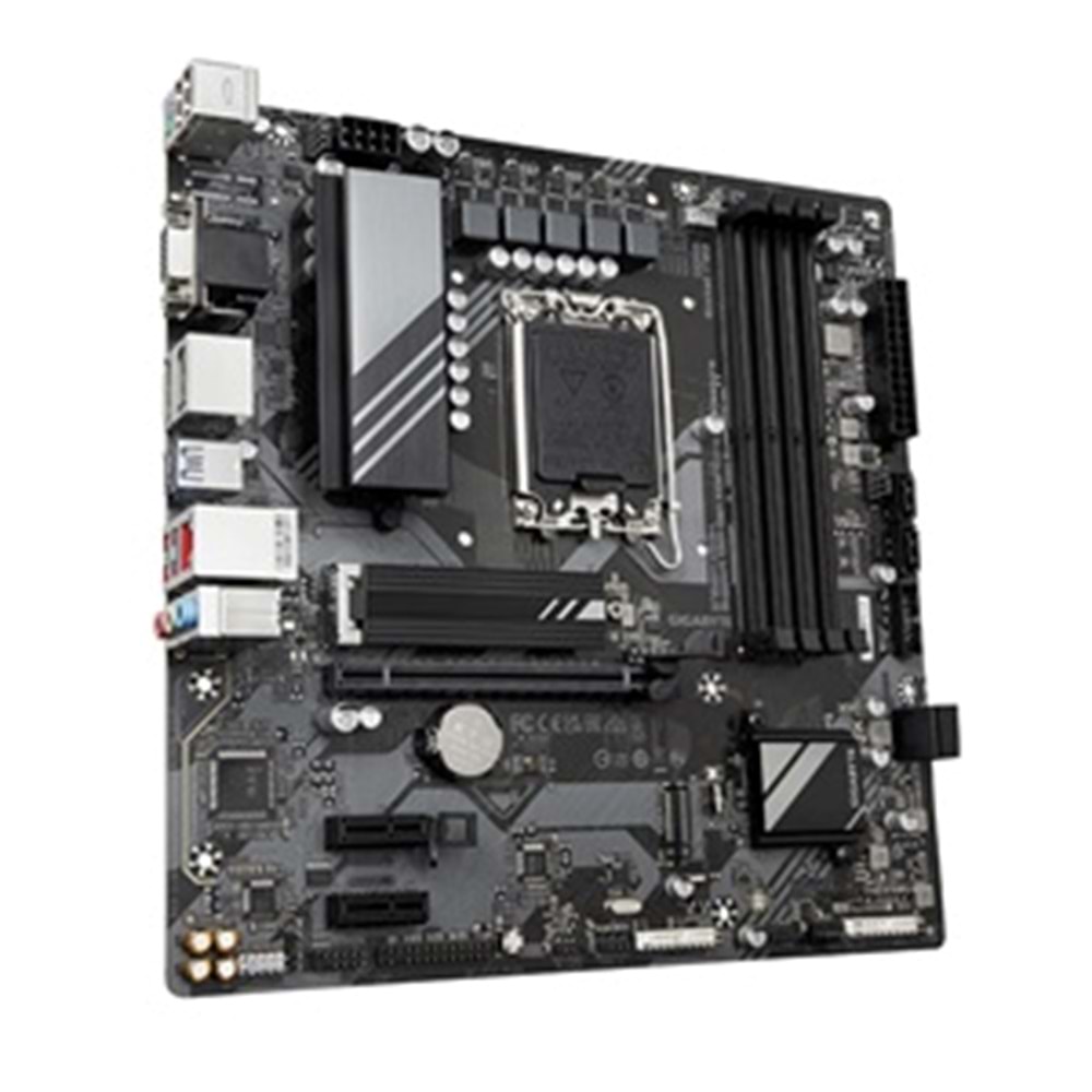 Gigabyte B760M-DS3H-DDR5 7600MHz HDMI DP MATX 1700P Anakart