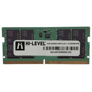 Hi-Level 32GB DDR5 5600Mhz SODIMM 1.1V HLV-SOPC44800D5/32G