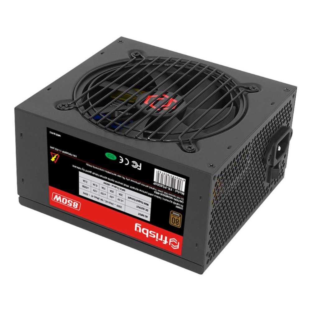 Frisby 850W 80+ Bronze 12 cm Fan Power Supply (FR-PS8580P)