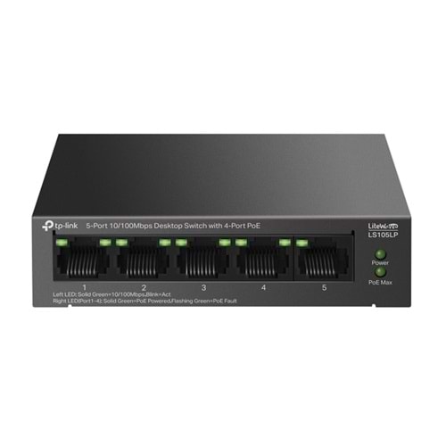 TP-Link LS105LP 5 Port 10/100 POE Switch