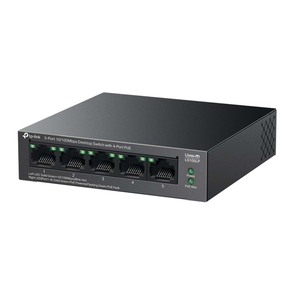 TP-Link LS105LP 5 Port 10/100 POE Switch