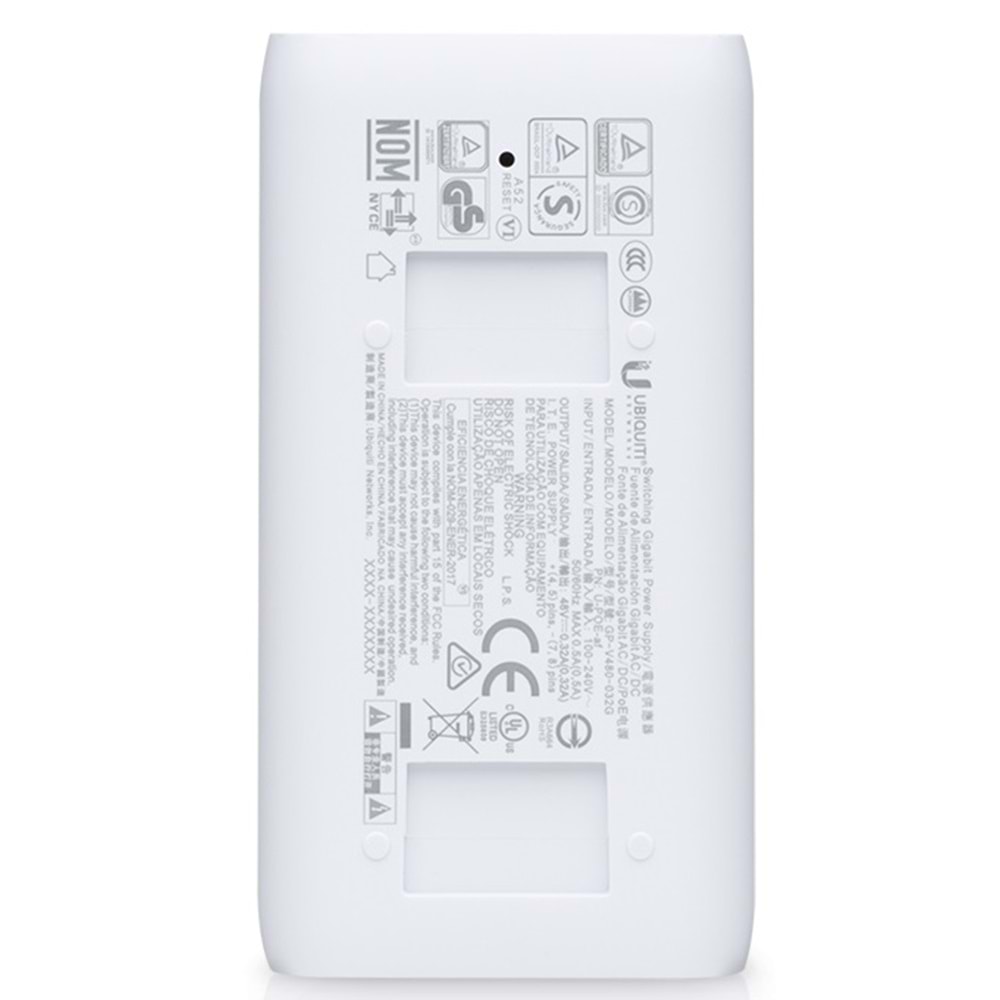 Ubiquiti U-POE-AF 48VOLT 15WATT Gigabit POE Adaptör
