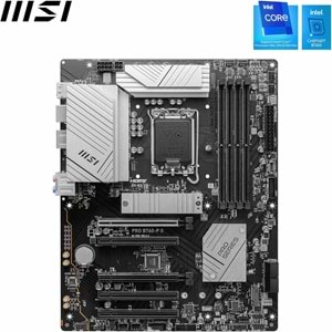 Msi PRO B760-P DDR4 II 5333MHZ 1XHDMI 1XDP 2XM.2 USB 3.2 ATX 1700P (12. / 13. VE 14. Nesil İşlemci Uyumlu)