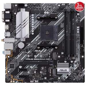 Asus Prime B550M A Wi fi II AM4 D4 HDMI Usb3.2 Anakart