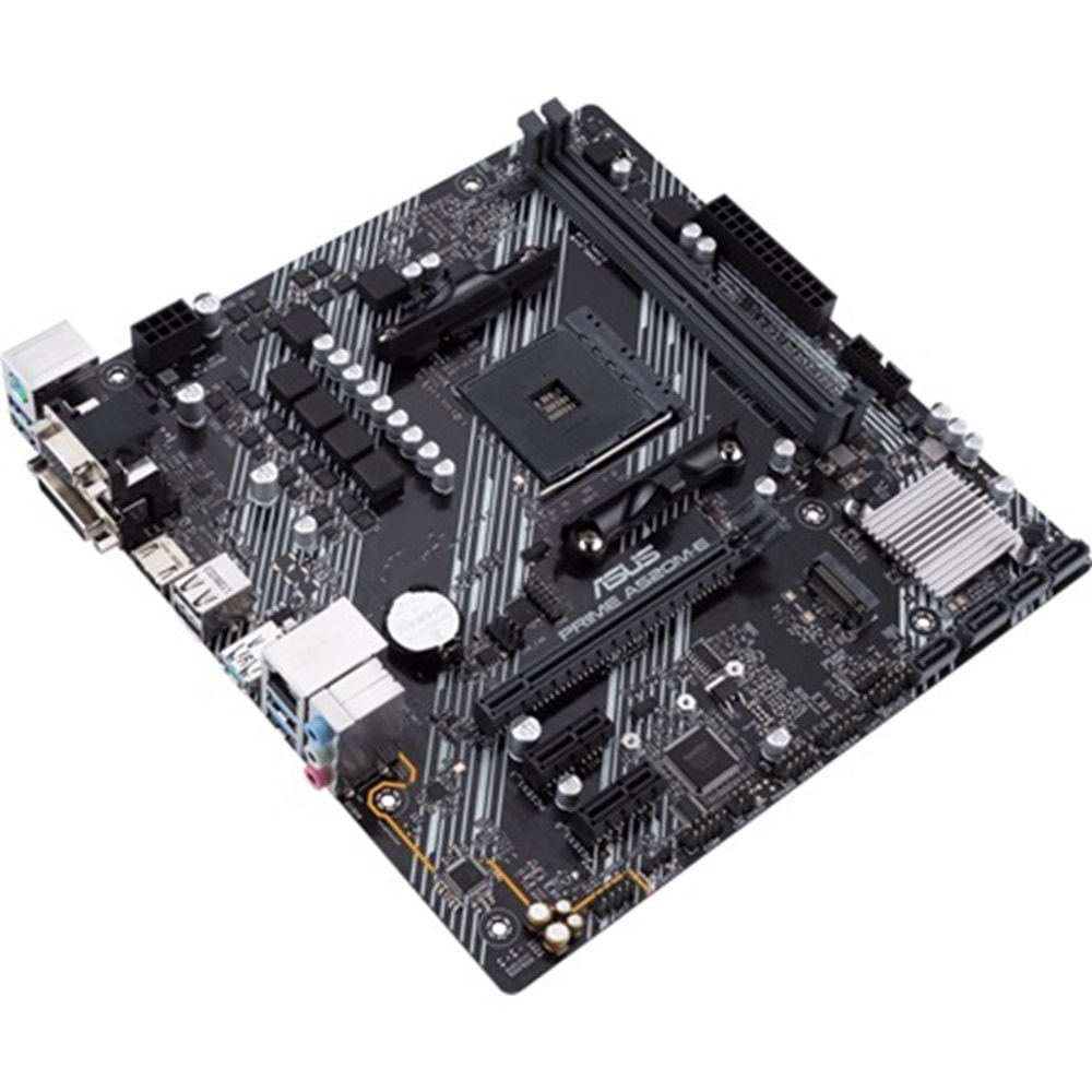 Asus Prime A520M E/Csm AM4 Ryzen Vga Dvi HDMI DDR4 Anakart
