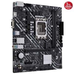 Asus Prime H610M K D4 ARGB 1700P HDMI Anakart