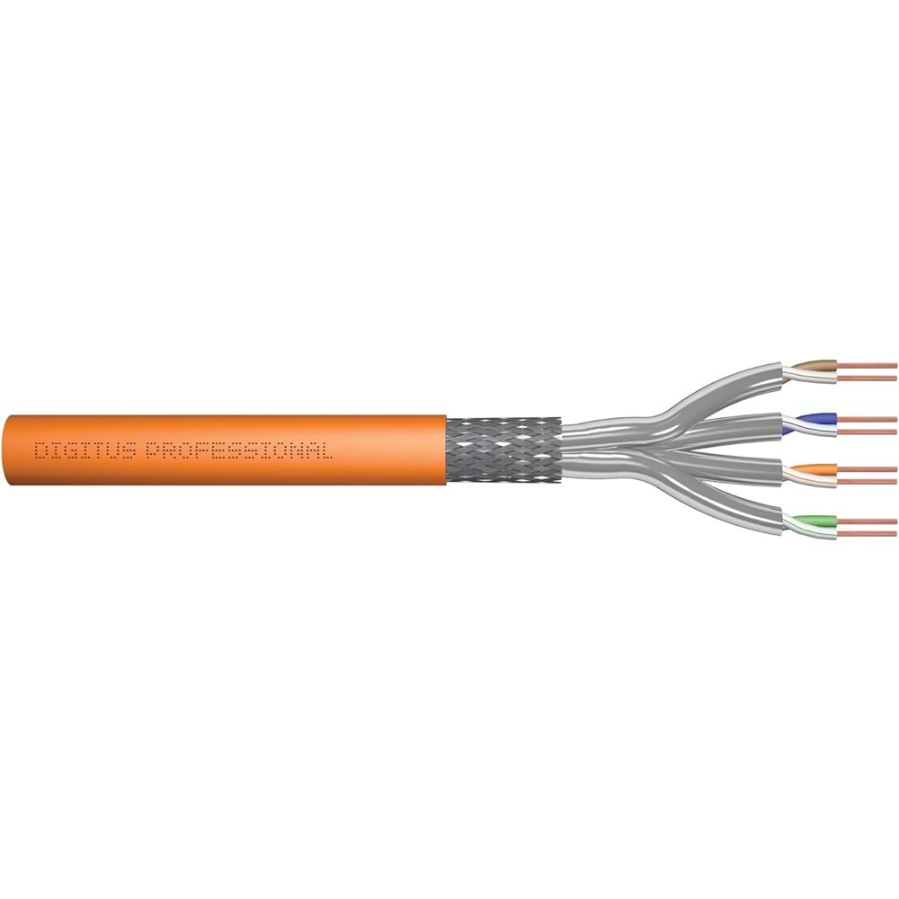 Digitus Cat7 Turuncu S/FTP Data Kablosu (500m)