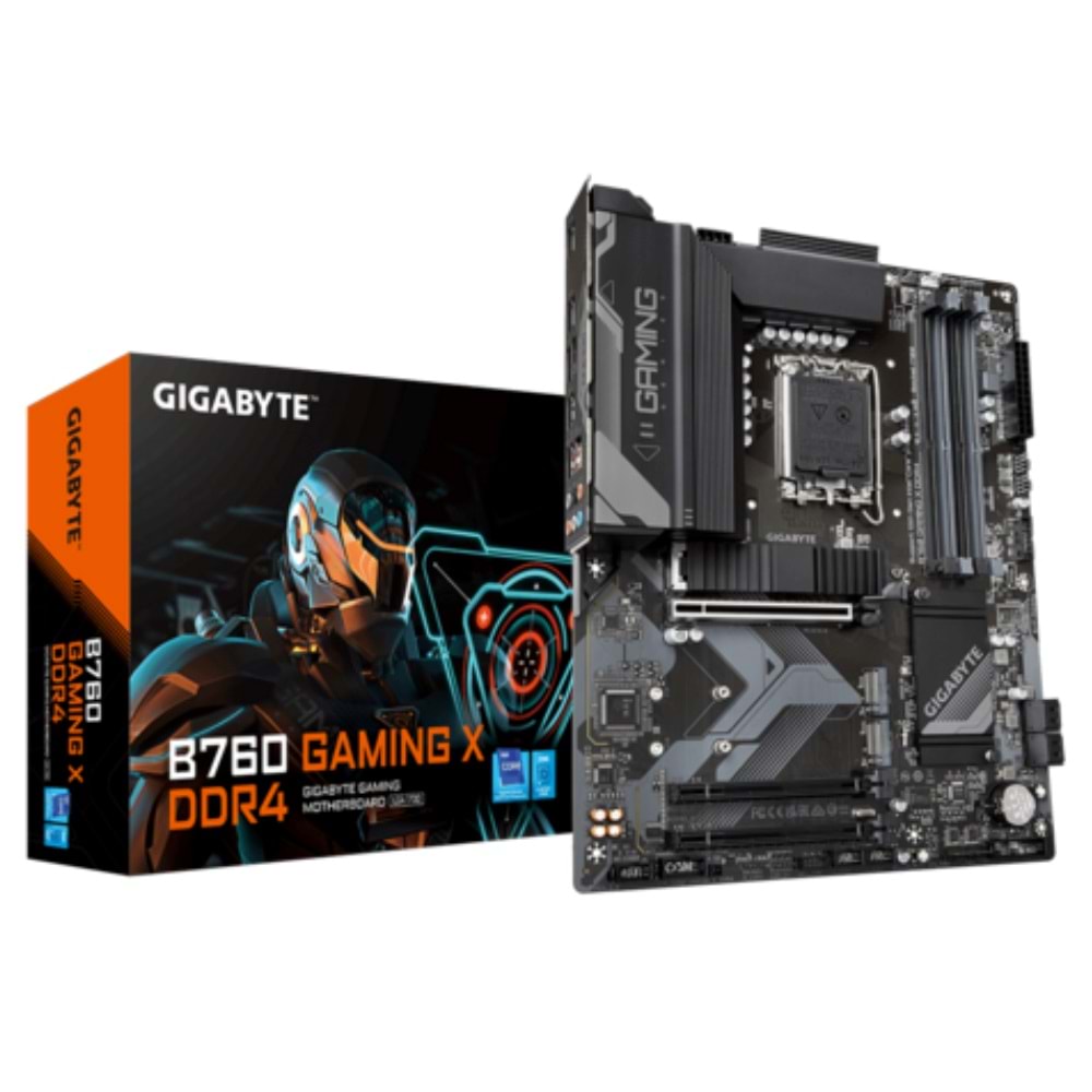 Gigabyte B760 Gaming X D4 1700P HDMI DP Anakart
