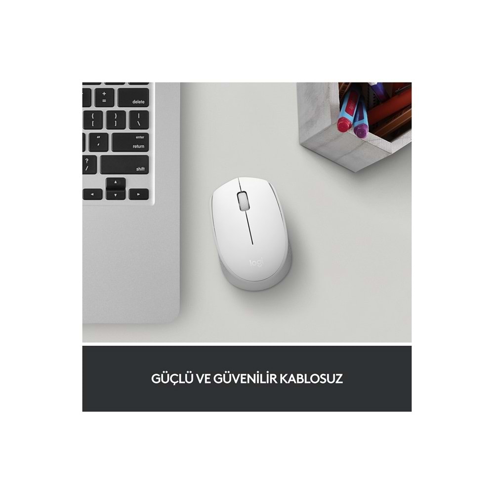 Logitech M171 Kablosuz Mouse Beyaz 910 006867