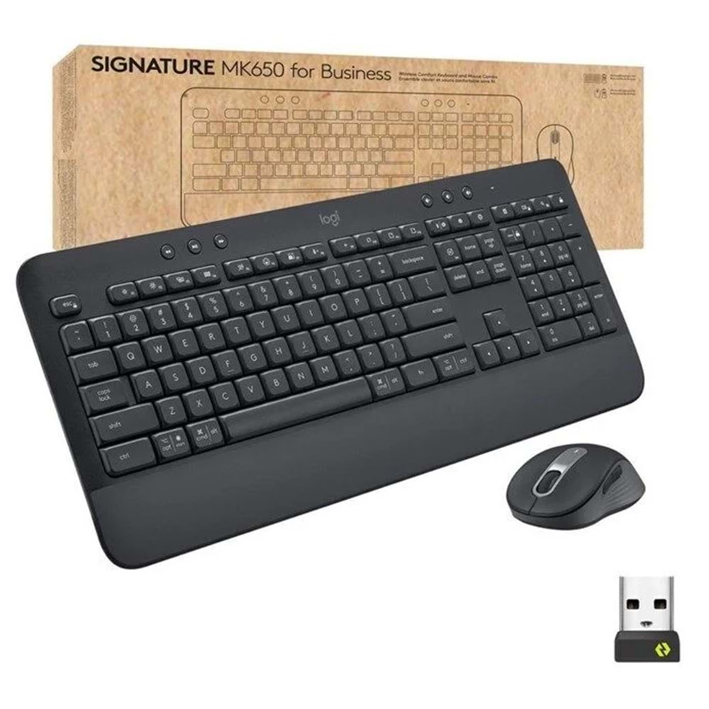 Logitech MK650 Usb/Bluetooth Kablosuz Set