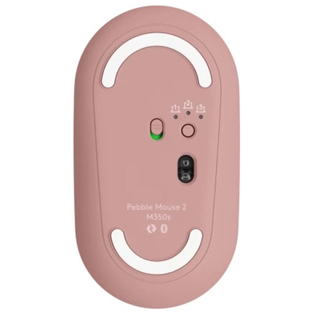 Logitech M350s Pebble 2 Pembe Bluetooth Mouse
