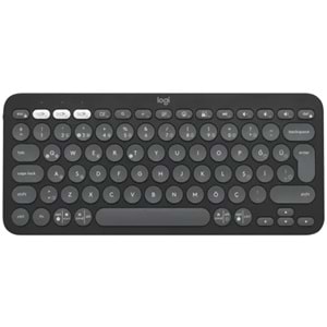 Logitech K380s Pebble Keys 2 BT Klavye Grafit
