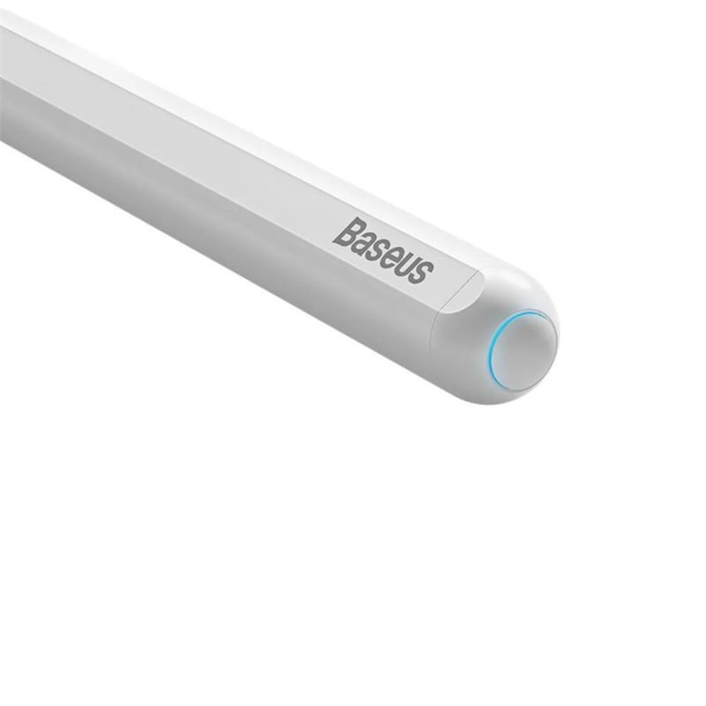 Baseus SMOOTH Ipad Kalemi (Beyaz) Wireless Charing Capacitive Stylus Pen Aktif