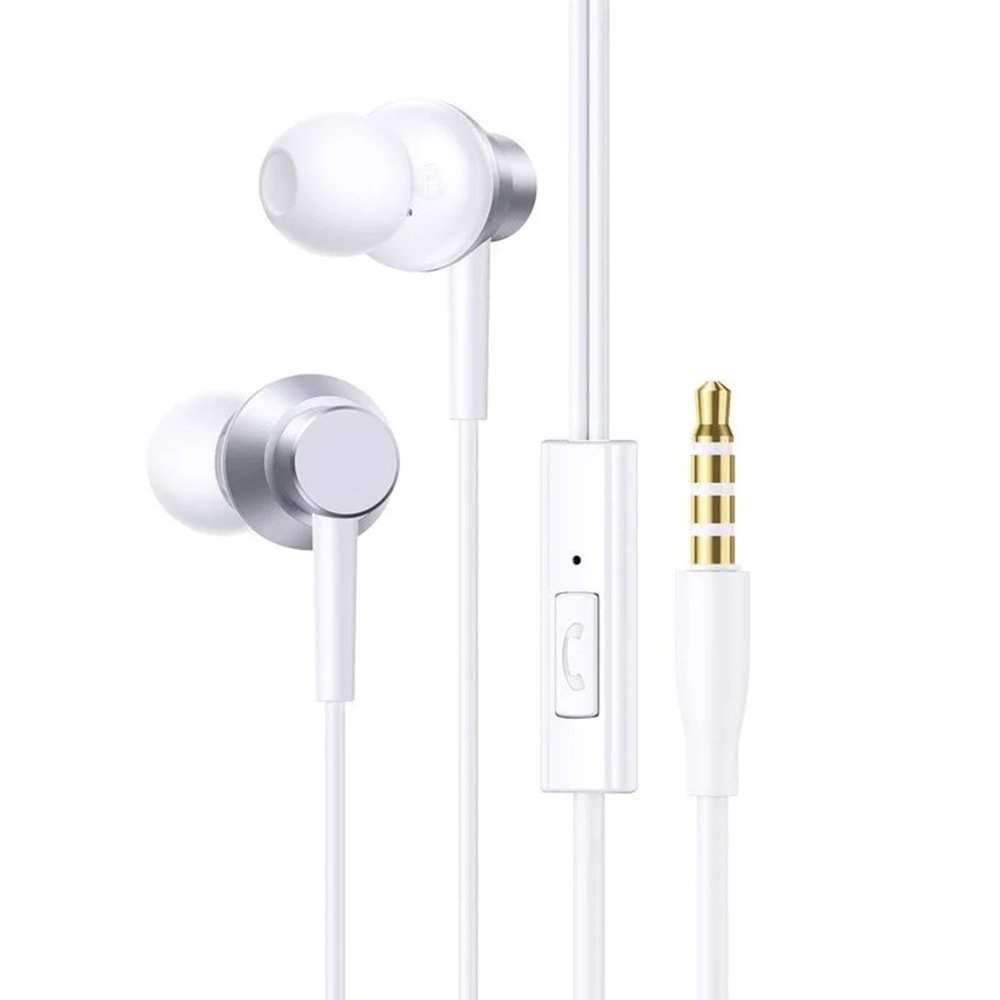 Baseus Encok HZ11 A00164200213-Z1 Kablolu Kulak İçi Kulaklık Beyaz