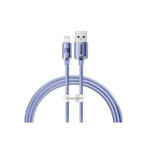Baseus Crystal Shine MOR 2.4A 120 CM USB TO Lightnight Şarj Kablosu CAJY000005